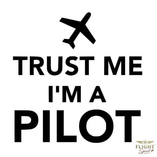 Trust Me, Ich bin Pilot Aufkleber