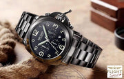 Herren-Chronograph Fliegeruhr
