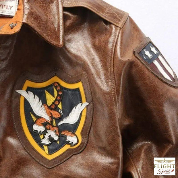 Herren Fliegerjacke aus Rindsleder