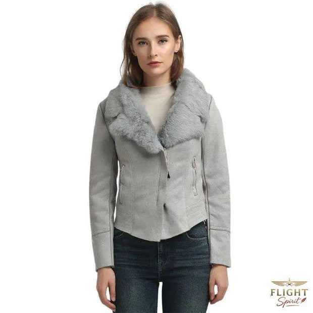 Damen Fliegerjacke Blau