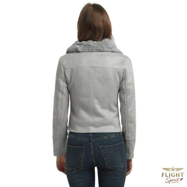Damen Fliegerjacke Blau