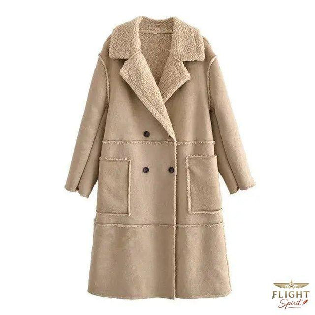 Langer Damen-Bomberjacke