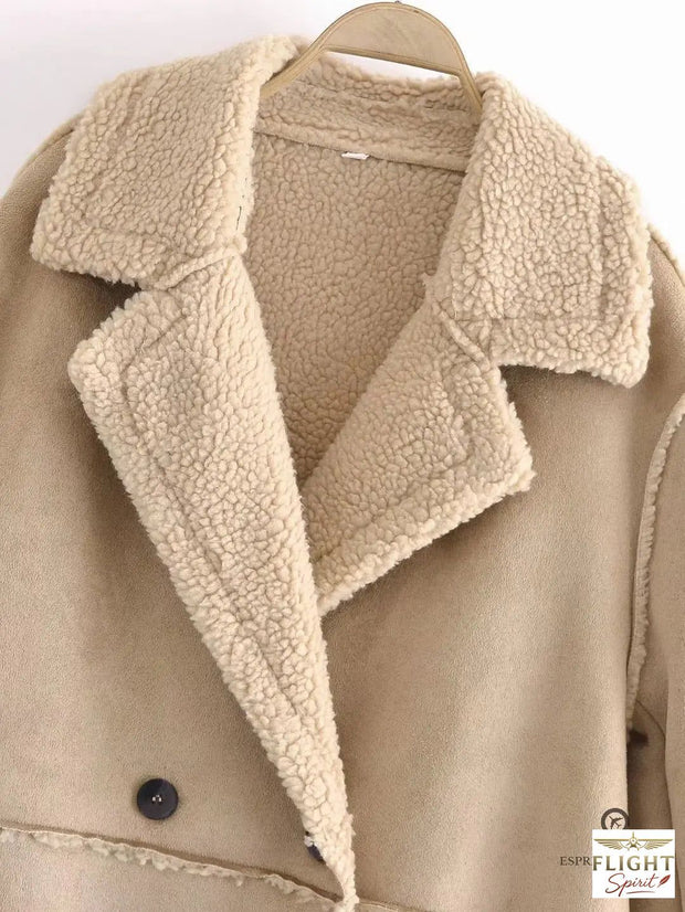 Langer Damen-Bomberjacke