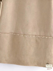 Langer Damen-Bomberjacke