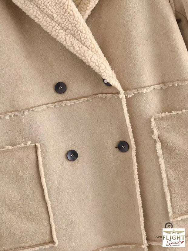 Langer Damen-Bomberjacke