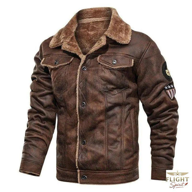 Männers Flightjacke Alpin