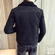 Herren Fliegerjacke Dunkelblau