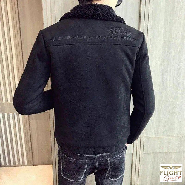 Herren Fliegerjacke Dunkelblau