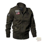 Männer Pilotenjacke Khaki