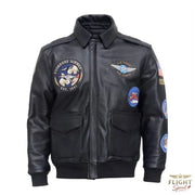 Männer Pilotenjacke US Army