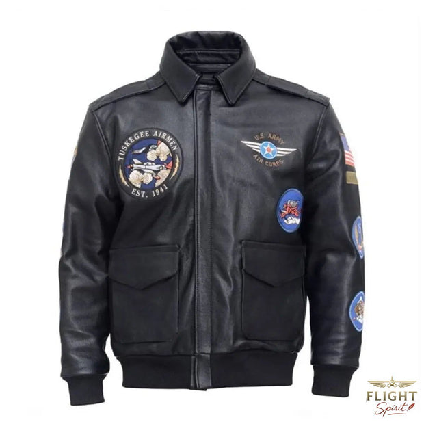 Männer Pilotenjacke US Army