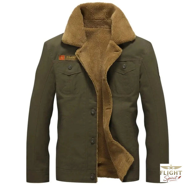 Männer Pilotenjacke – Grün