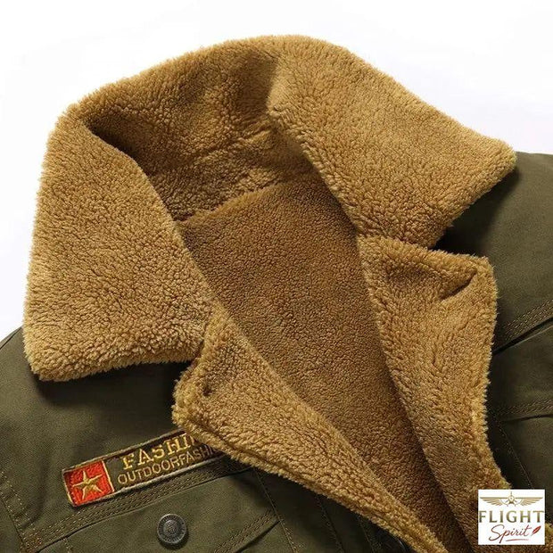 Männer Pilotenjacke – Grün