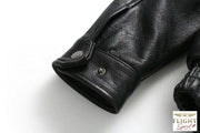 Lederpilotjacke