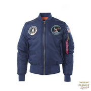 Herren Pilotjacke, Marineblau