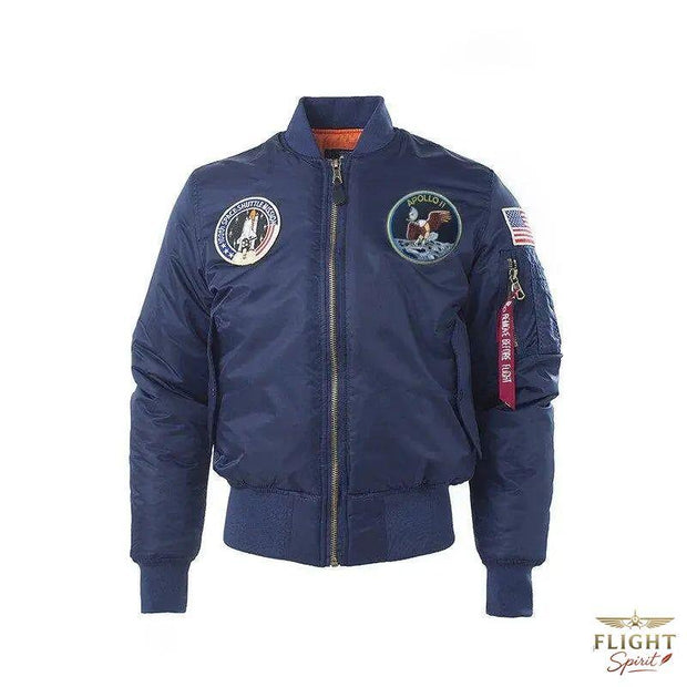 Herren Pilotjacke, Marineblau