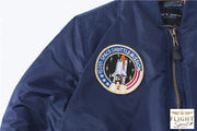 Herren Pilotjacke, Marineblau