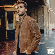 Lederpilotjacke