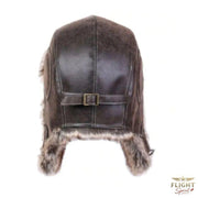 Fliegerhaube aus Leder