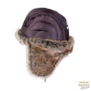 Fliegerhaube aus Leder