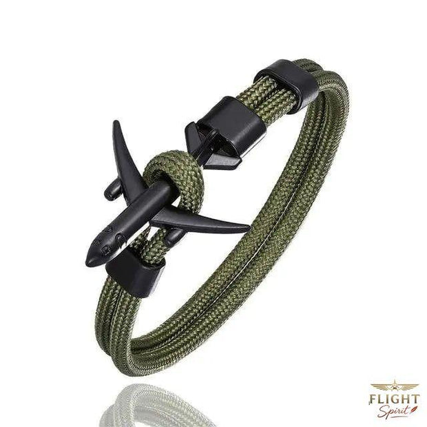 Khakifarbene Flugzeug-Armband