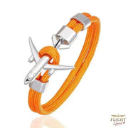 Orangener Pilotenarmband
