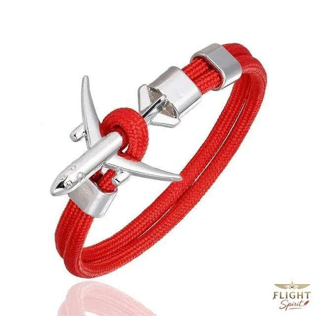 Roter Pilotenarmband