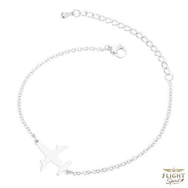Edelstahl-Fliegerarmband