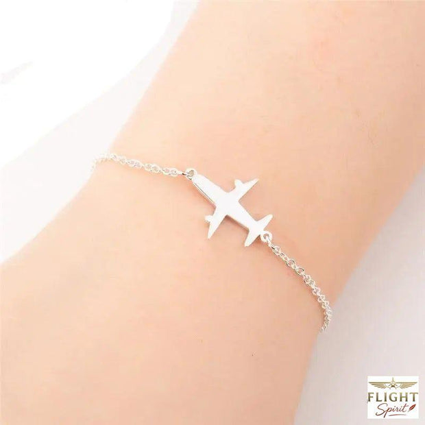 Edelstahl-Fliegerarmband