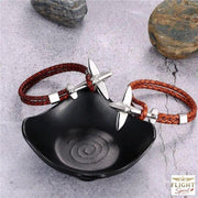 Silberner Kaffee-Jet-Armband