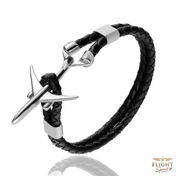 Silbernes Fluglinienarmband