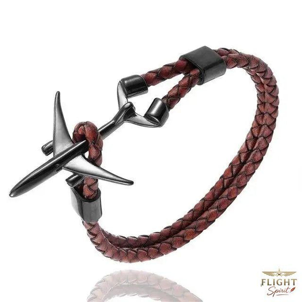 Retro-Flugzeug-Café Armband