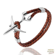 Brauner Fluglinien-Armband