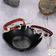 Brauner Fluglinien-Armband
