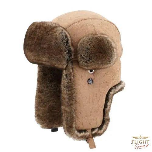 Pilotenmütze Camel