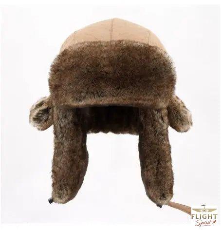 Pilotenmütze Camel