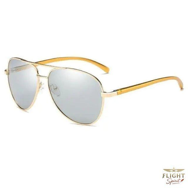 Herrenspilotbrille Gold