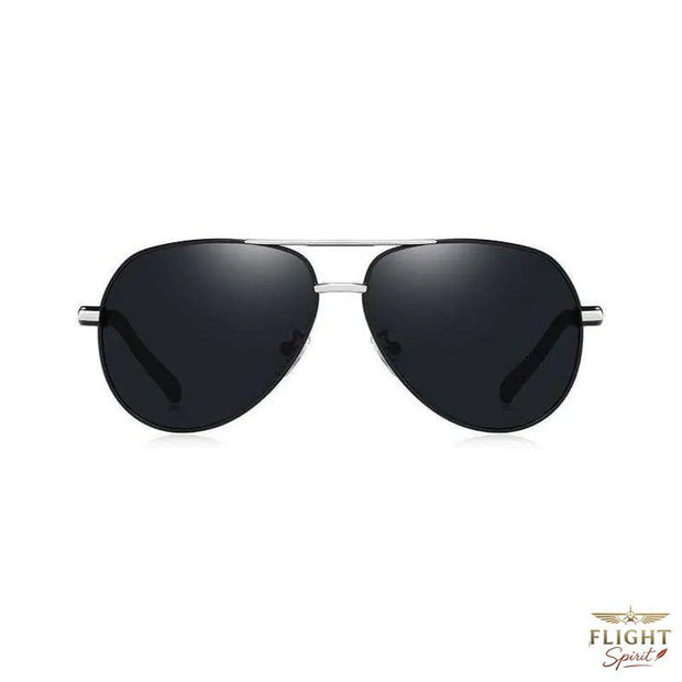 Monochrome Pilotenbrille für Herren