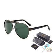 Pilotenbrille für Herren, Sonnenbrille im Pilotenstil