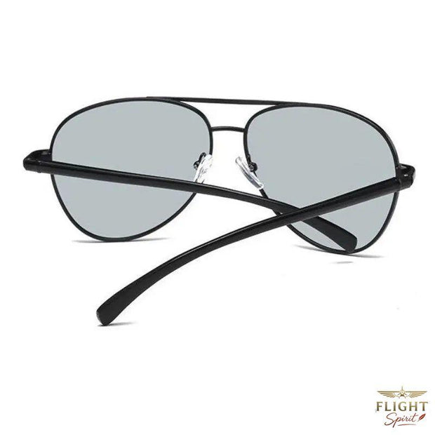 Herrenschutzbrille Aviator Sonnenbrille mit grauem Glas