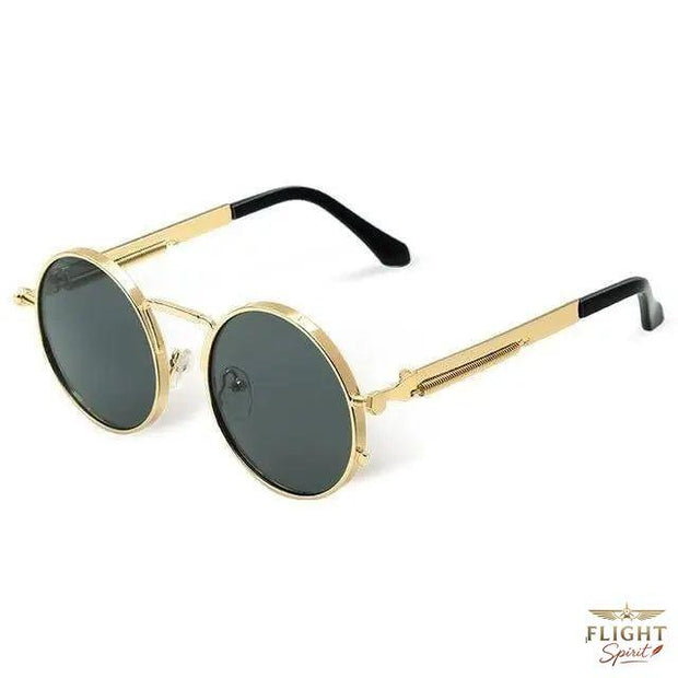 Runde Sonnenbrille im Aviator-Stil für Herren
