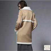 Damentasche Beige Aviator Mantel
