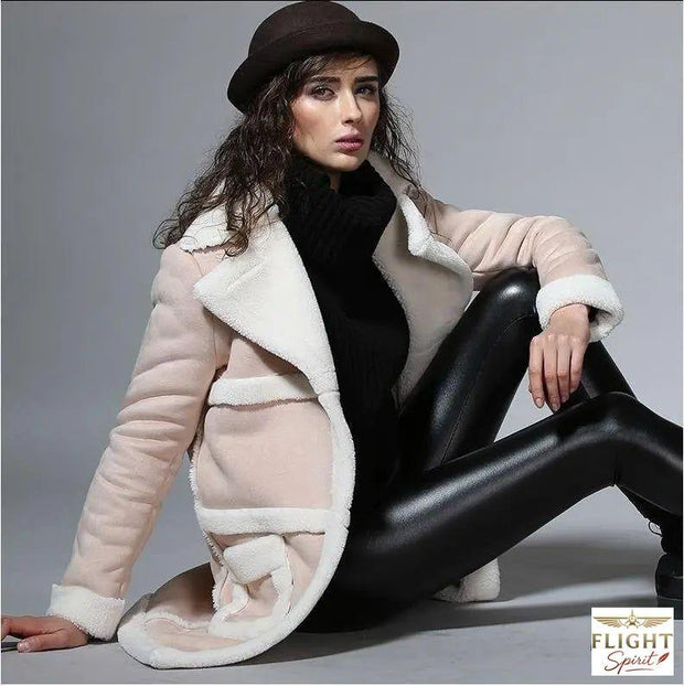 Damen-Fliegerjacke Winter