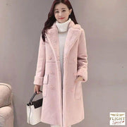 Damenpilotenkittel in Rosa
