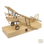 Holzflugzeugmodell