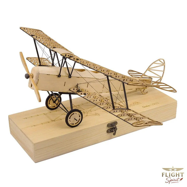 Holzflugzeugmodell