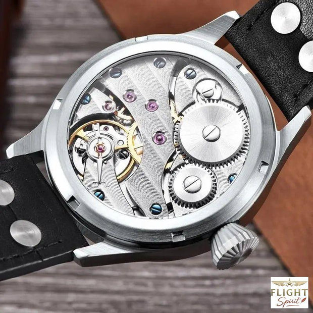 Automatik-Uhr für Männer im Pilotenstil