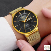 Goldarmband Fliegeruhr