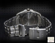 Herrenuhr Fliegerarmband aus Edelstahl