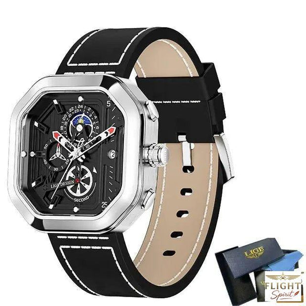 Flieger-Uhrenriemen Buckle Lige
